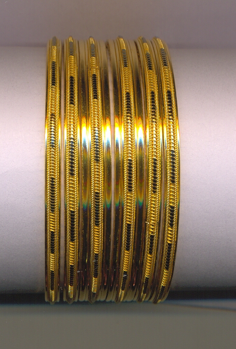 GOLD BANGLE PLAIN FANCY
