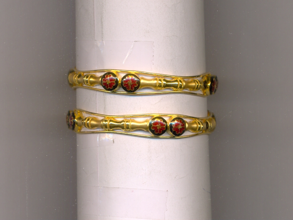 GOLD BANGLE PLAIN FANCY