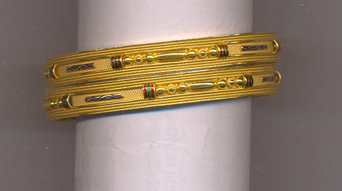 GOLD BANGLE PLAIN FANCY