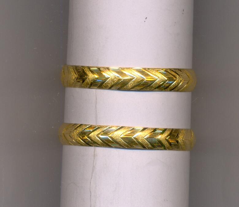 GOLD BANGLE PLAIN FANCY