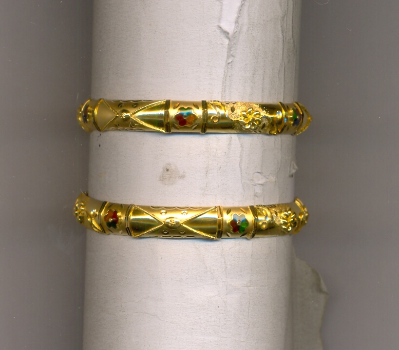 GOLD BANGLE PLAIN FANCY