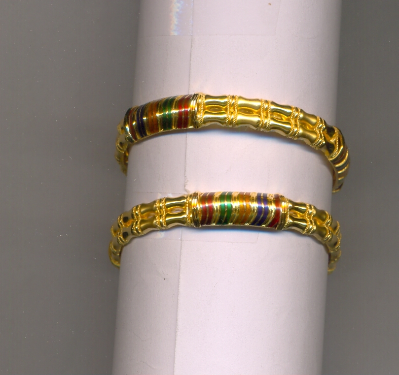 GOLD BANGLE PLAIN FANCY