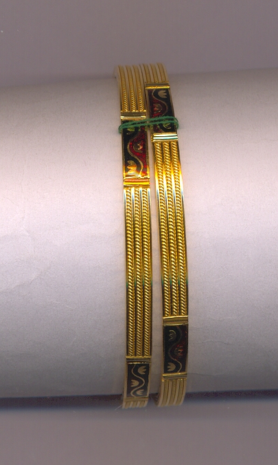 GOLD BANGLE PLAIN FANCY