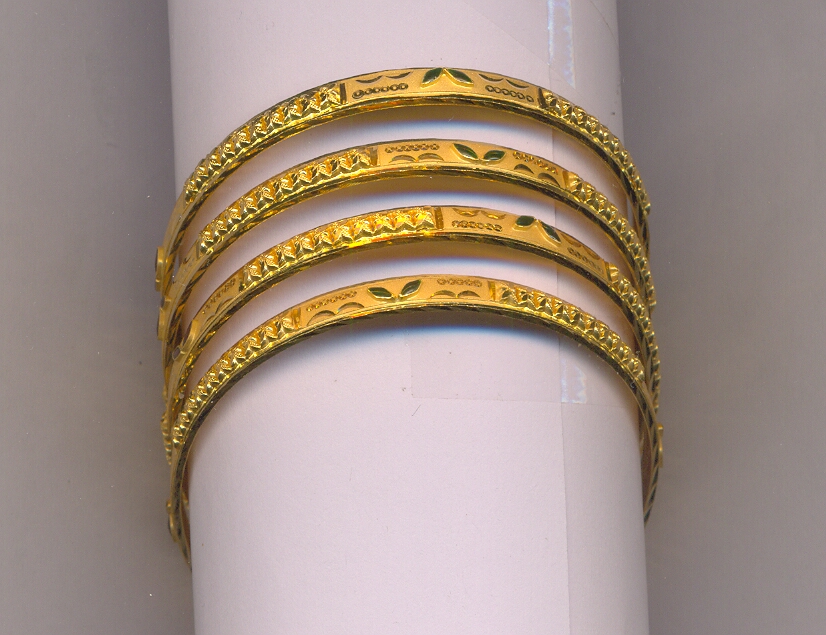 GOLD BANGLE PLAIN FANCY
