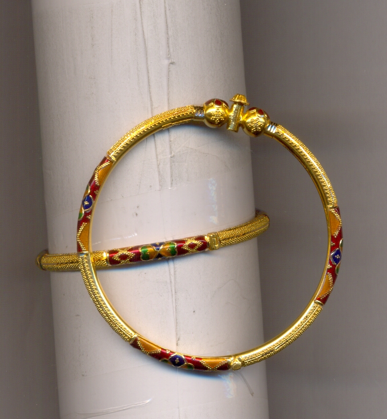 GOLD BANGLE PLAIN FANCY