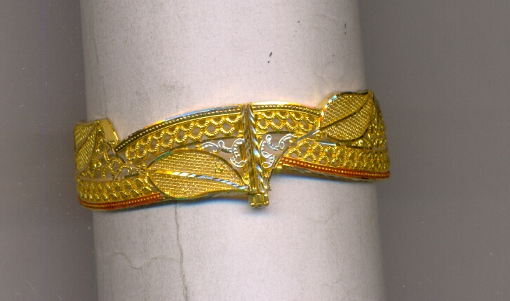 GOLD BANGLE PLAIN FANCY