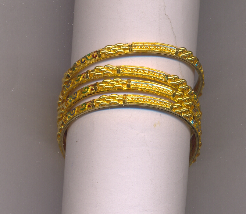 GOLD BANGLE PLAIN FANCY