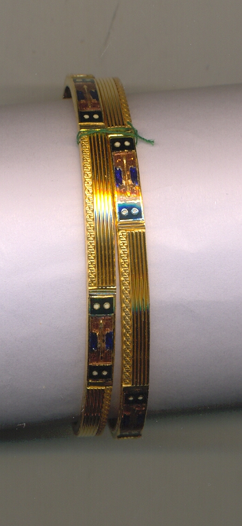 GOLD BANGLE PLAIN FANCY