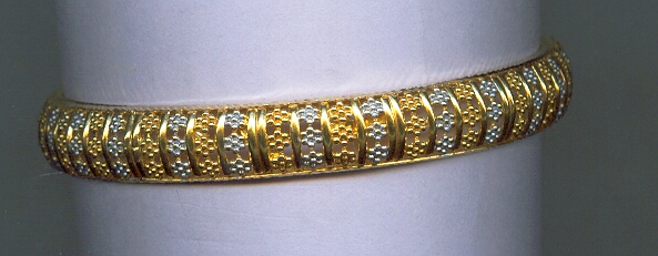GOLD BANGLE PLAIN FANCY