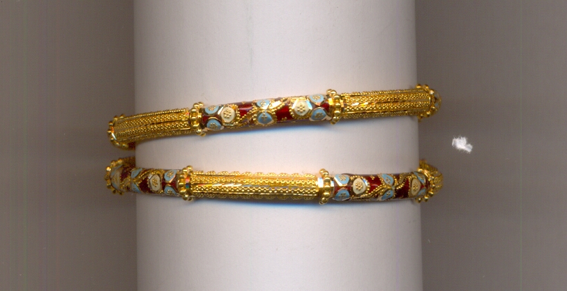GOLD BANGLE PLAIN FANCY