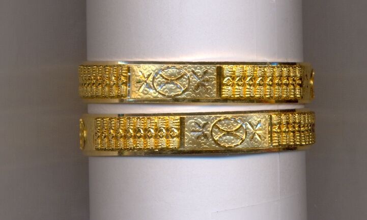 GOLD BANGLE PLAIN FANCY