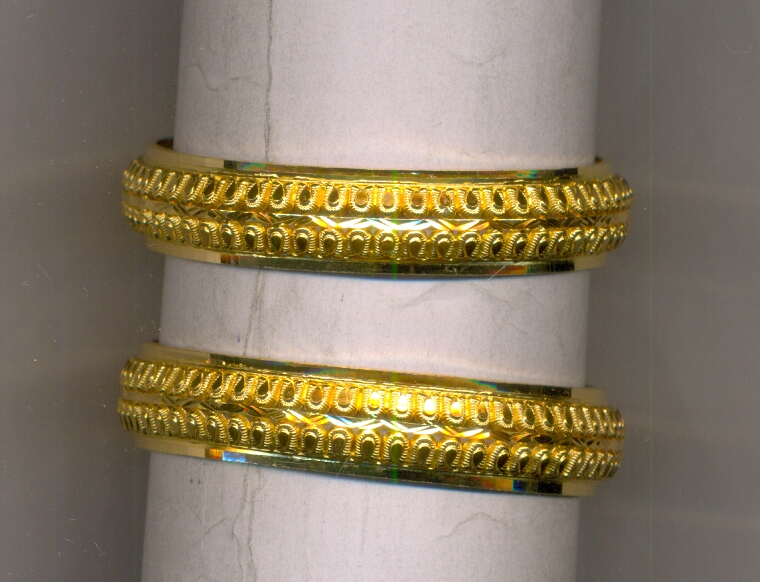GOLD BANGLE PLAIN FANCY