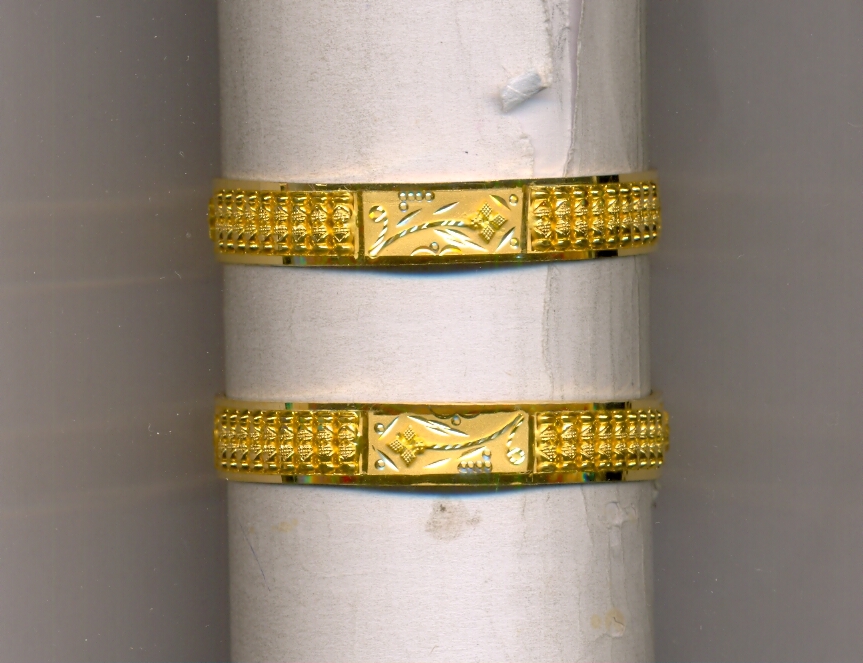 GOLD BANGLE PLAIN FANCY