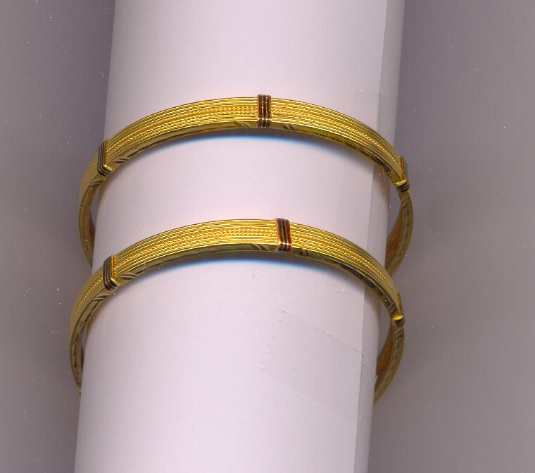 GOLD BANGLE PLAIN FANCY