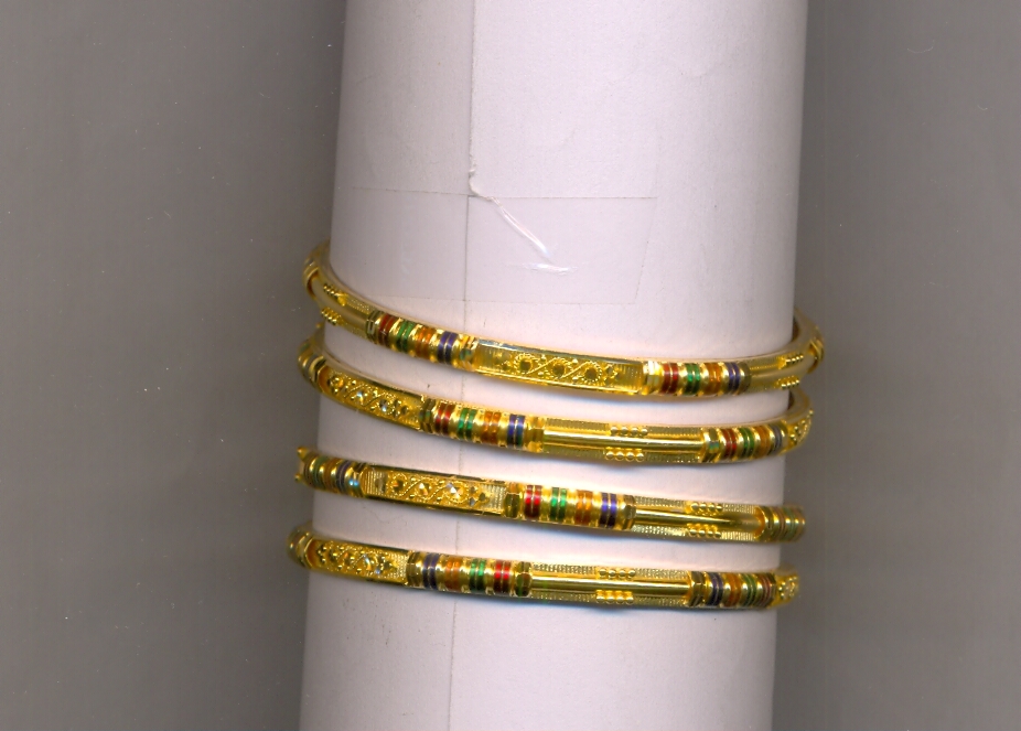 GOLD BANGLE PLAIN FANCY