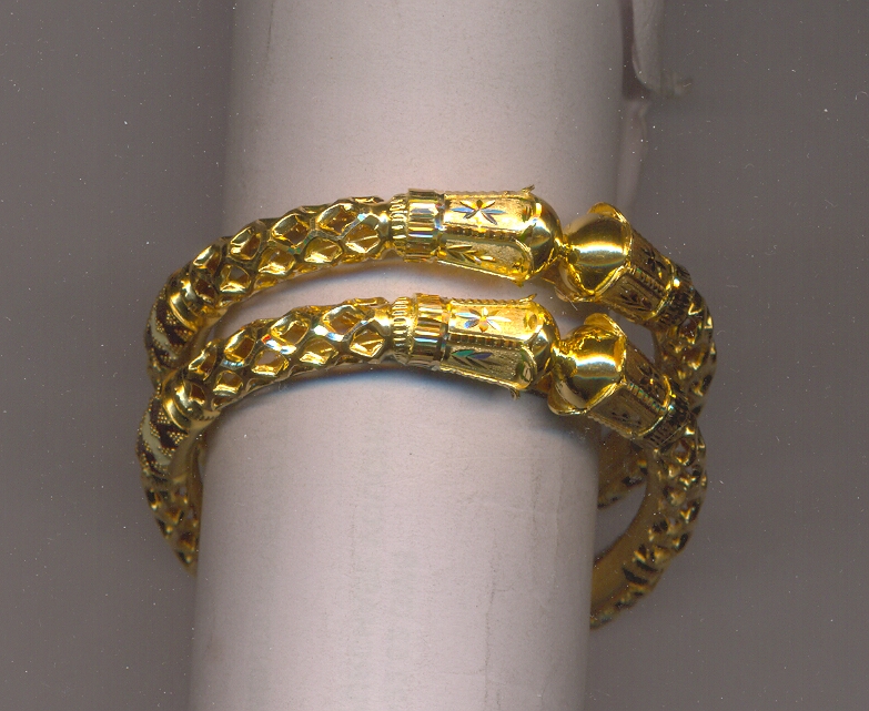 GOLD BANGLE PLAIN FANCY