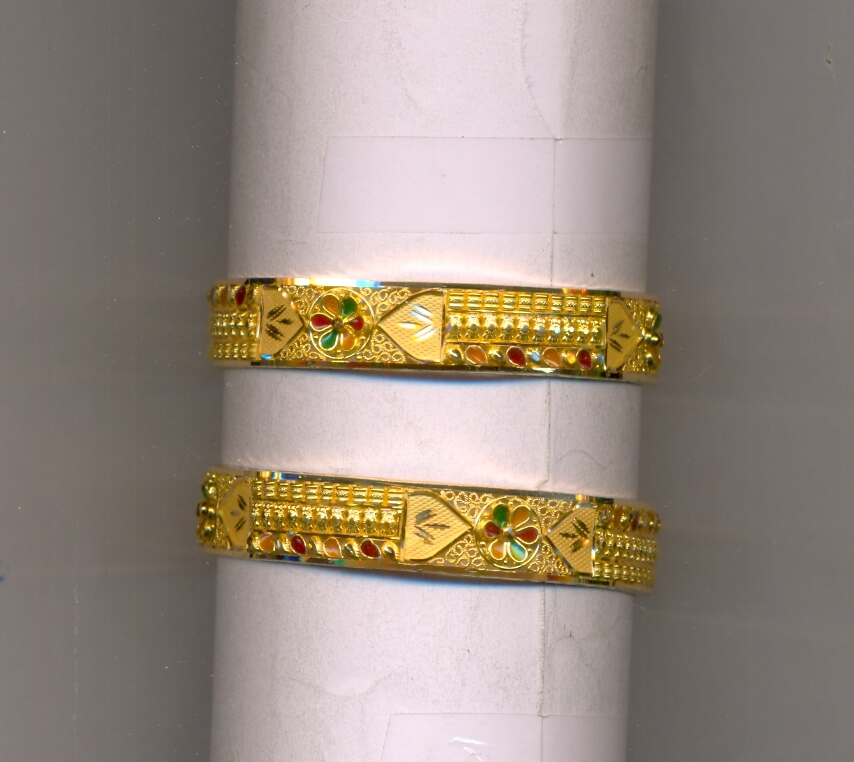 GOLD BANGLE PLAIN FANCY