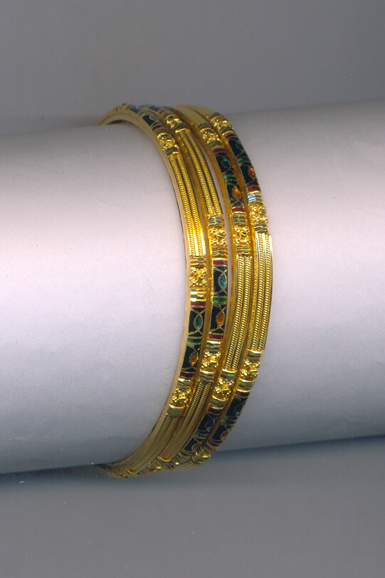 GOLD BANGLE PLAIN FANCY