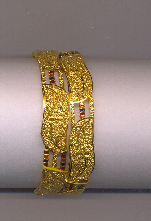 GOLD BANGLE PLAIN FANCY