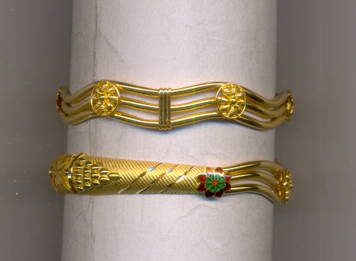 GOLD BANGLE PLAIN FANCY