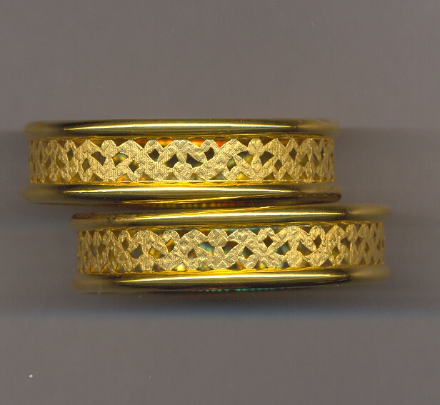 GOLD BANGLE PLAIN FANCY
