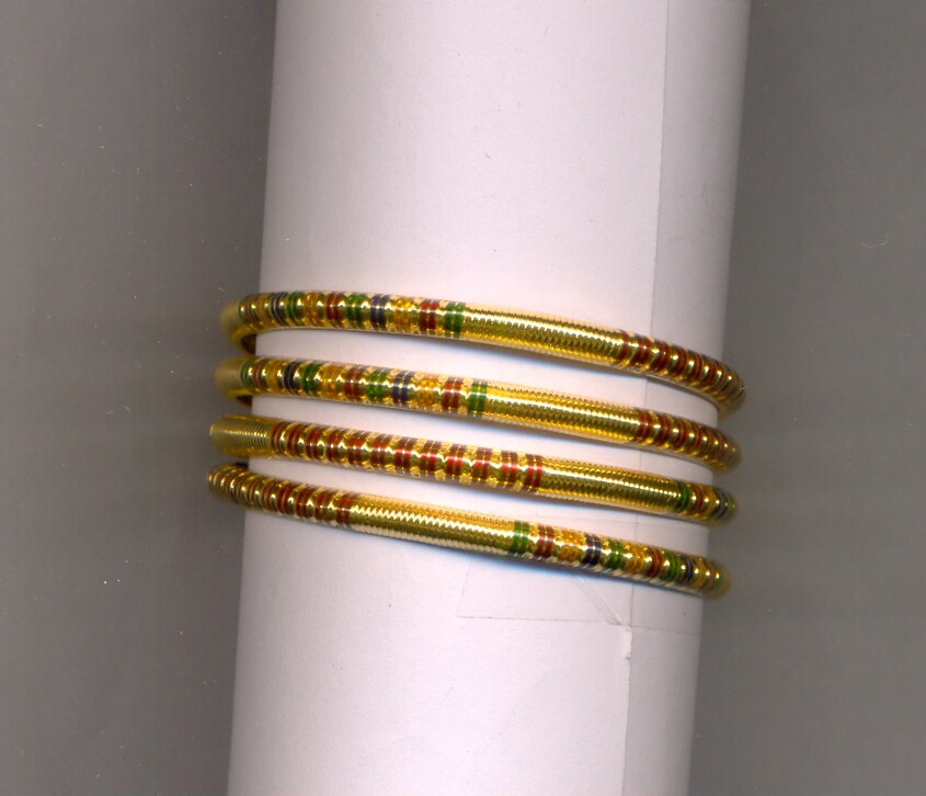 GOLD BANGLE PLAIN FANCY