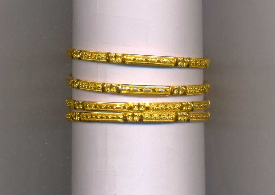 GOLD BANGLE PLAIN FANCY