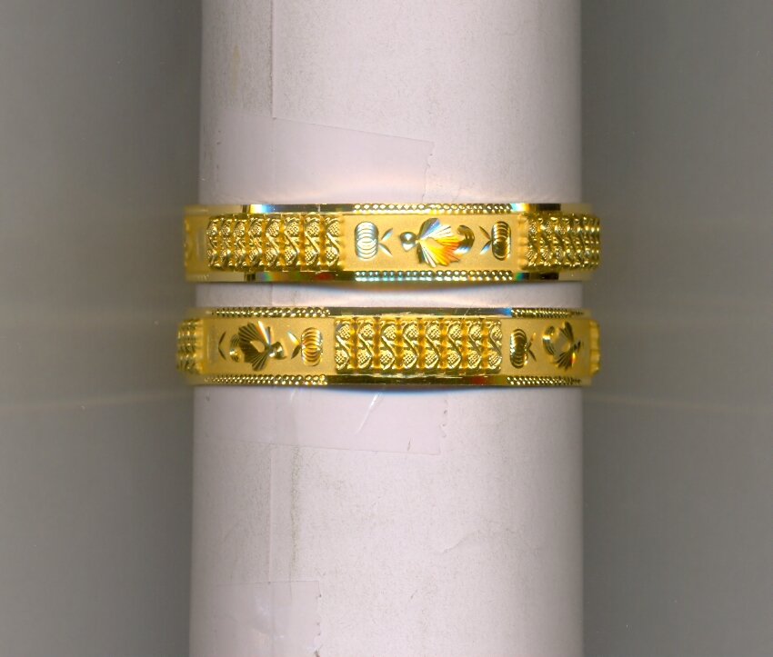 GOLD BANGLE PLAIN FANCY