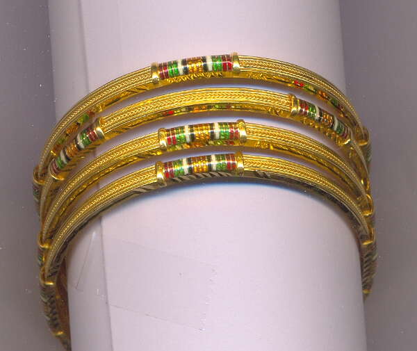 GOLD BANGLE PLAIN FANCY