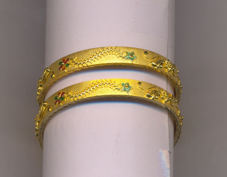 GOLD BANGLE PLAIN FANCY