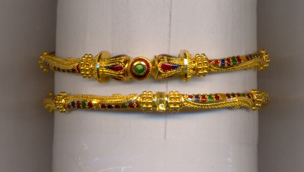 GOLD BANGLE PLAIN FANCY