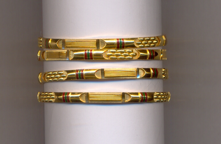 GOLD BANGLE PLAIN FANCY