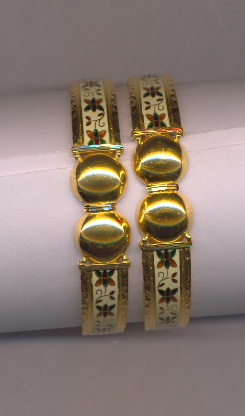 GOLD BANGLE PLAIN FANCY