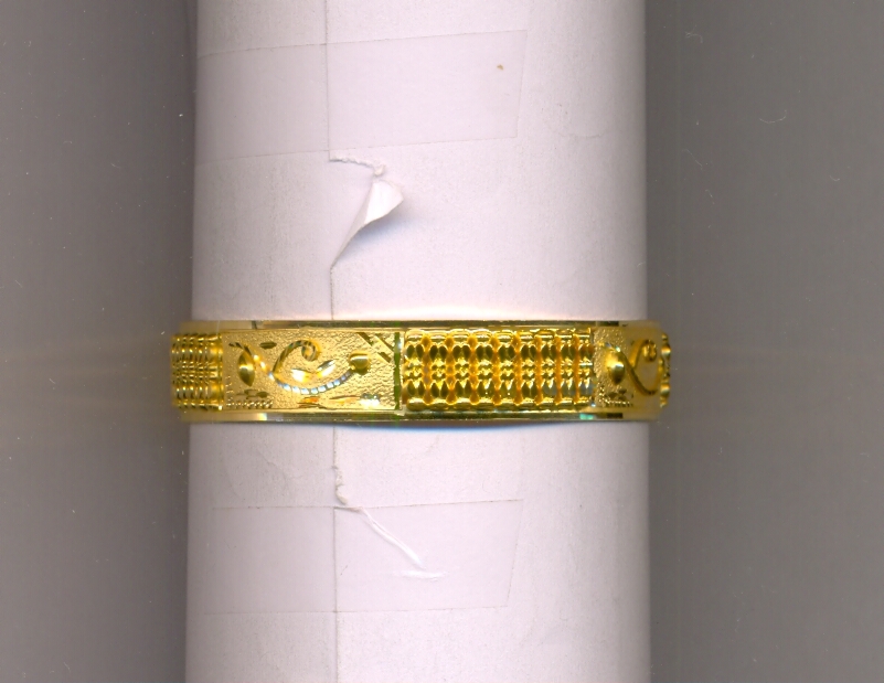 GOLD BANGLE PLAIN FANCY