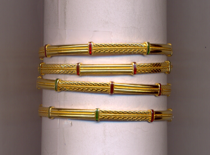 GOLD BANGLE PLAIN FANCY