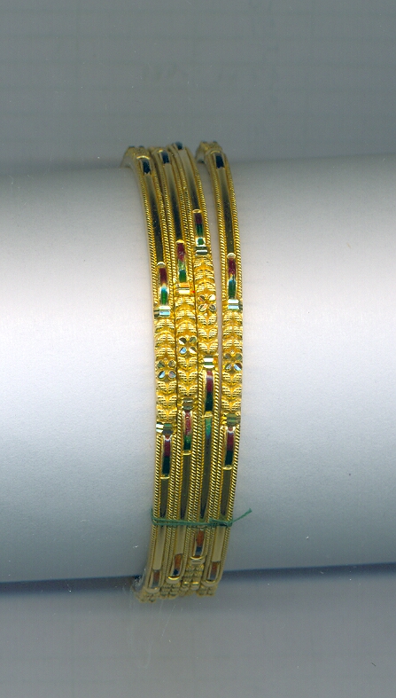 GOLD BANGLE PLAIN FANCY