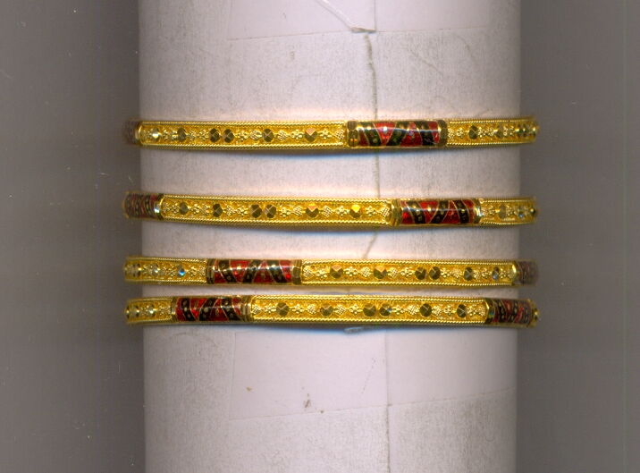GOLD BANGLE PLAIN FANCY
