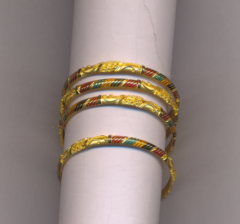GOLD BANGLE PLAIN FANCY