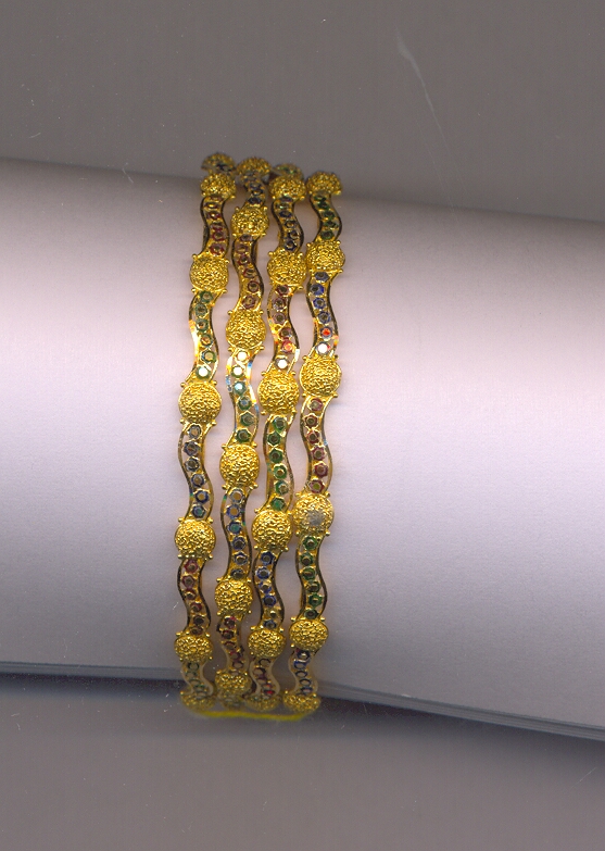 GOLD BANGLE PLAIN FANCY