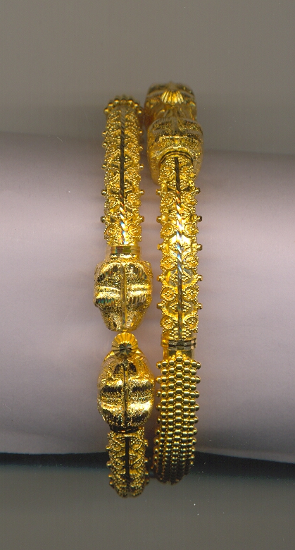 GOLD BANGLE PLAIN FANCY