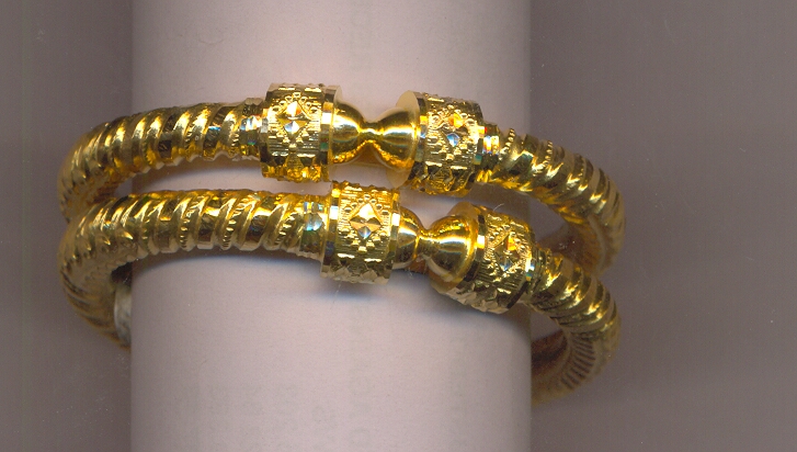 GOLD BANGLE PLAIN FANCY