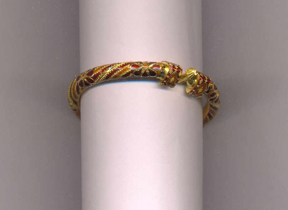 GOLD BANGLE PLAIN FANCY