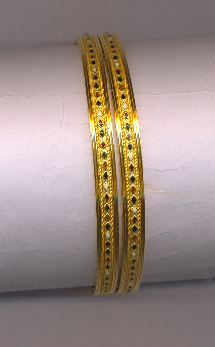 GOLD BANGLE PLAIN FANCY