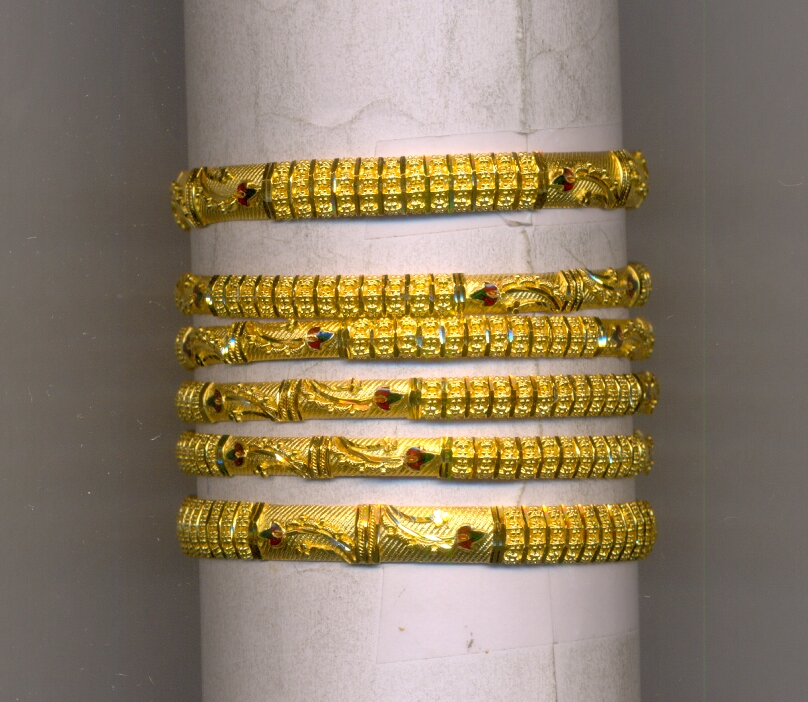 GOLD BANGLE PLAIN FANCY