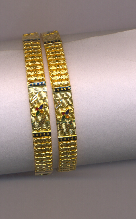 GOLD BANGLE PLAIN FANCY