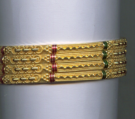 GOLD BANGLE PLAIN FANCY