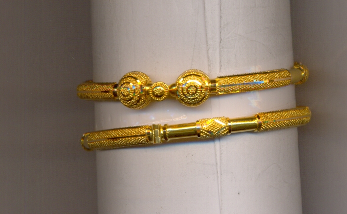 GOLD BANGLE PLAIN FANCY