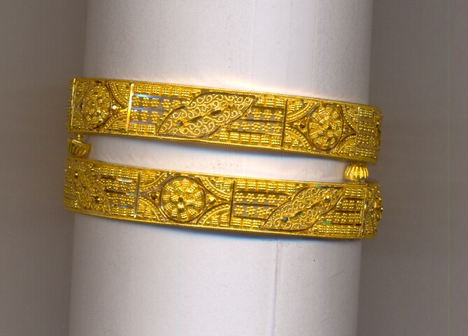 GOLD BANGLE PLAIN FANCY