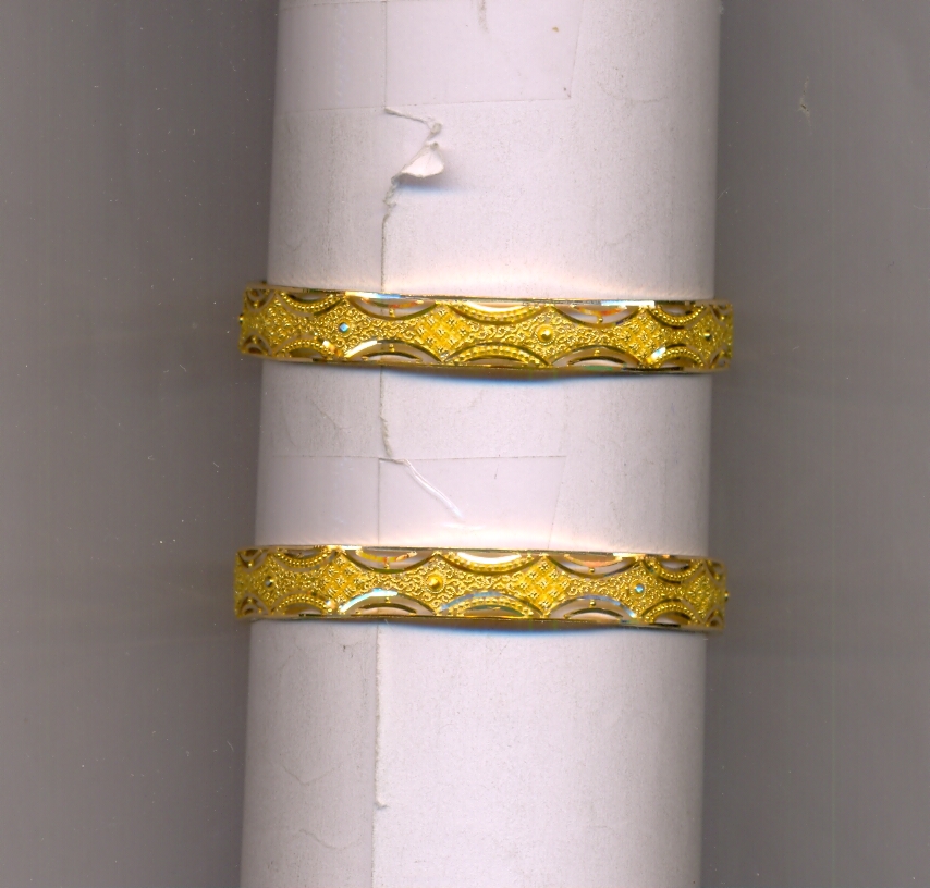 GOLD BANGLE PLAIN FANCY
