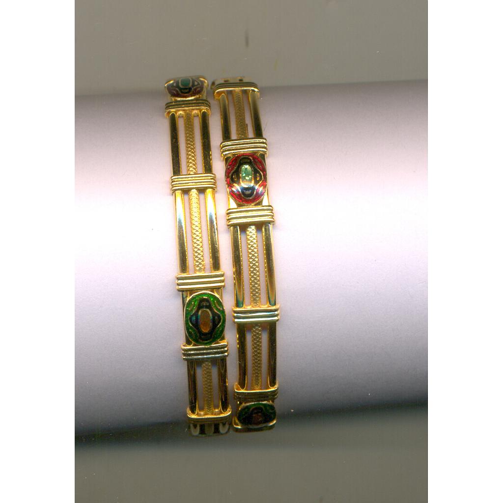 GOLD BANGLE PLAIN FANCY